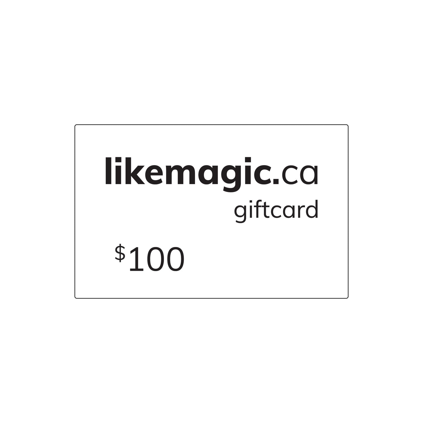 Like Magic Gift Card