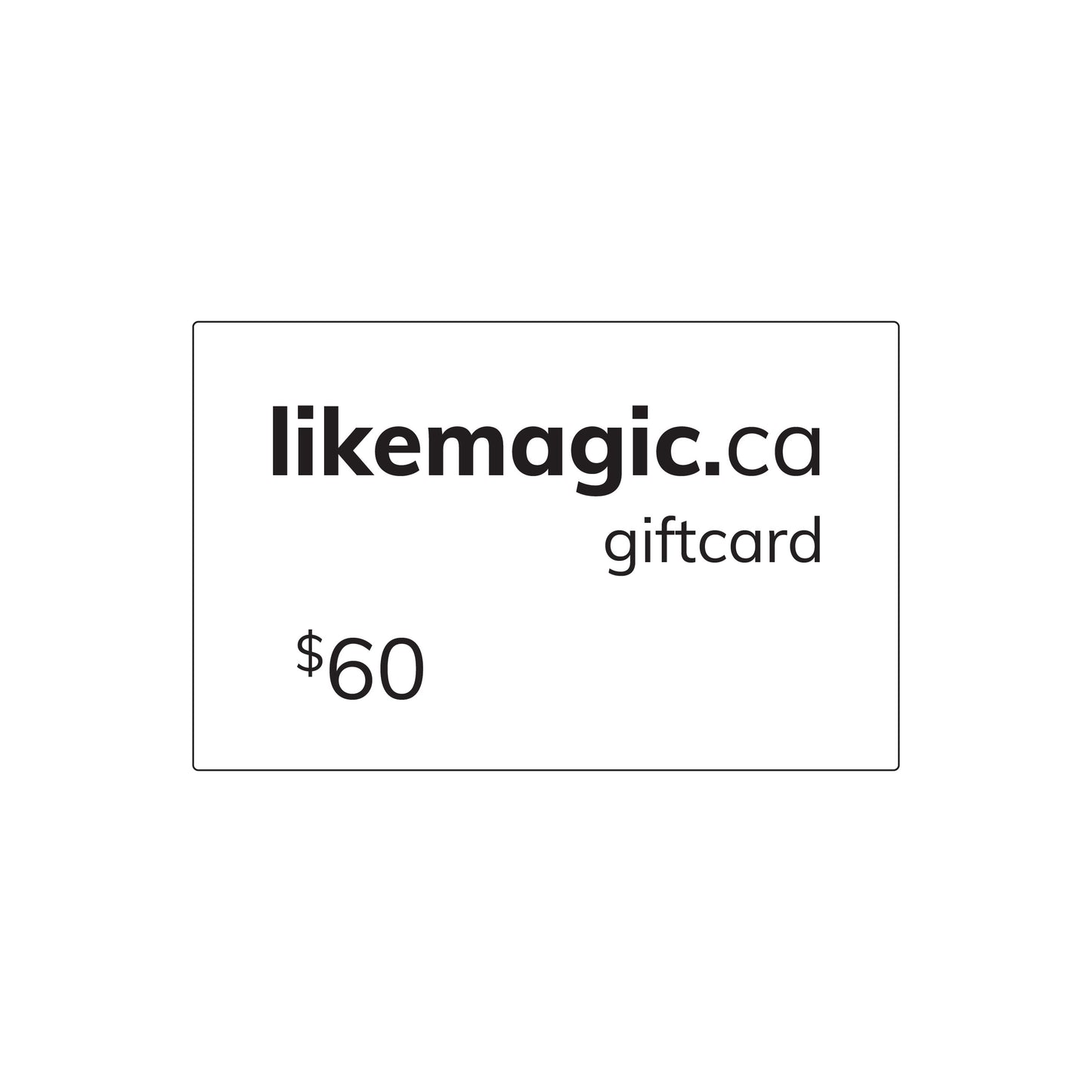 Like Magic Gift Card