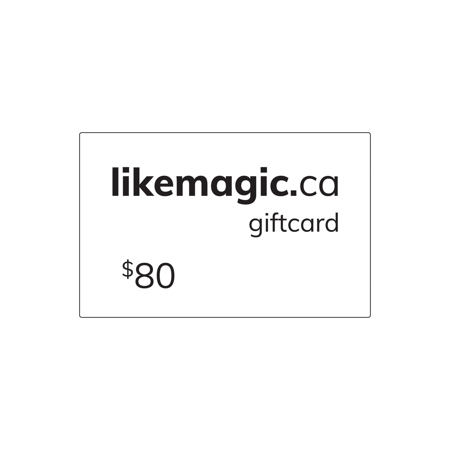 Like Magic Gift Card